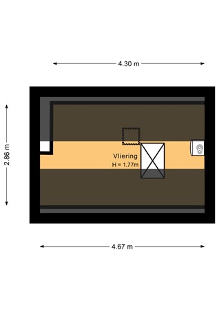 Plattegrond - Barrierweg 177A, 5622 CM Eindhoven - Zolder - 2D.jpg